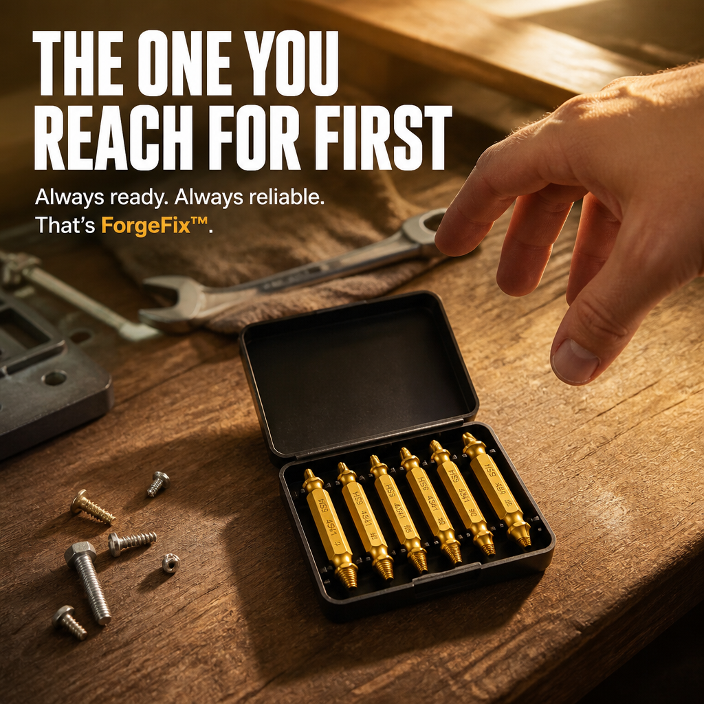 ForgeFix™ — Conquer Stuck Screws Fast and Feel Unstoppable Every Time