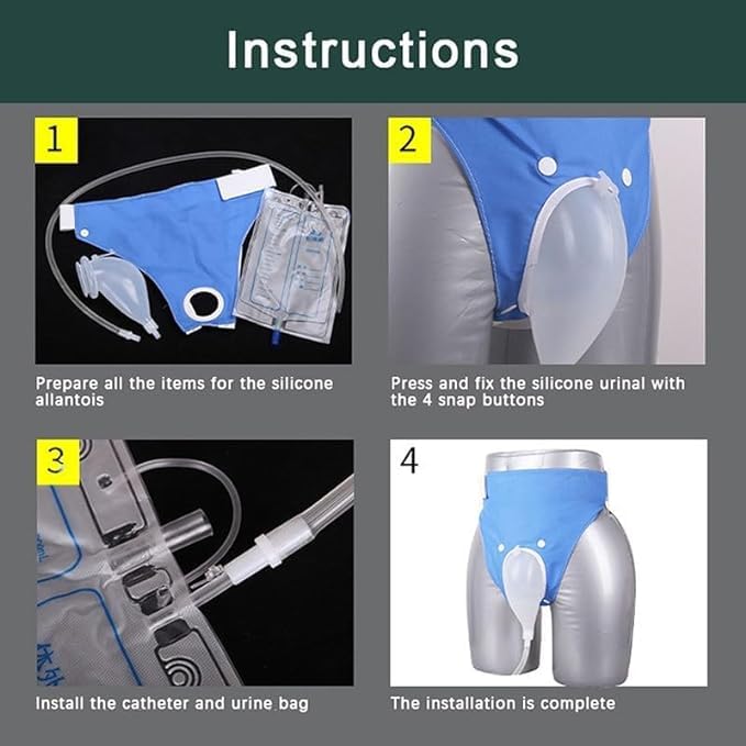 FlowEase™ Silicone Urine Drainage System — Experience Freedom and Confidence with Every Step