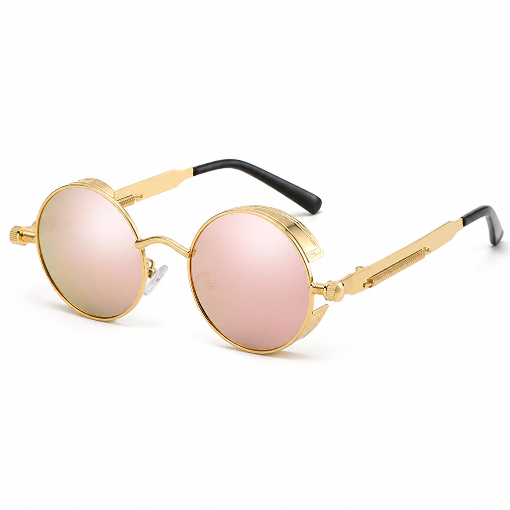 Polarized UV400 Vintage Alloy Sunglasses