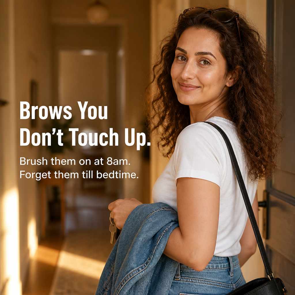 BrowSculpt™ — Apply Hair-Like Microblade Brows with a Brush in Less Than 60 Seconds