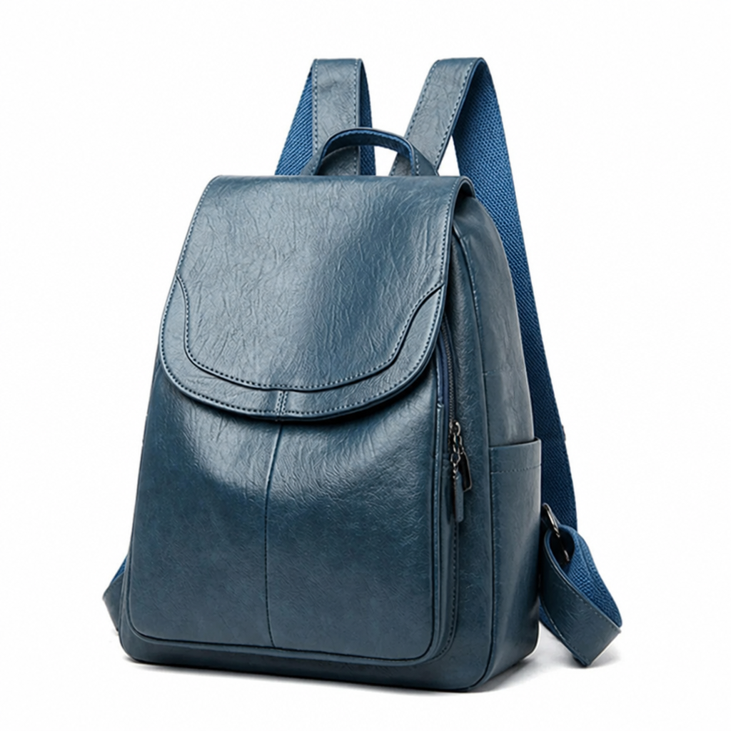 Premium Cow Leather & Smart Organization Backpack