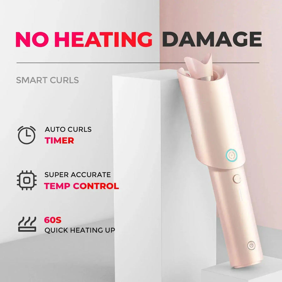 CurlAura™ Styler — Effortless, Head-Turning Curls That Shine and Last All Week