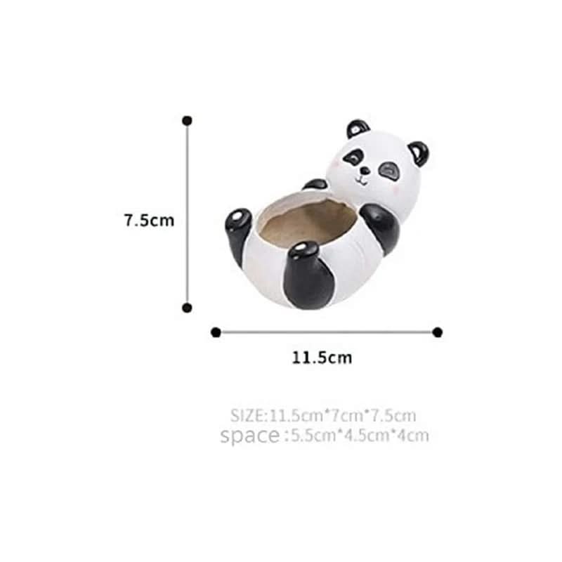 Adorable Panda Succulent Pot for Home Decor