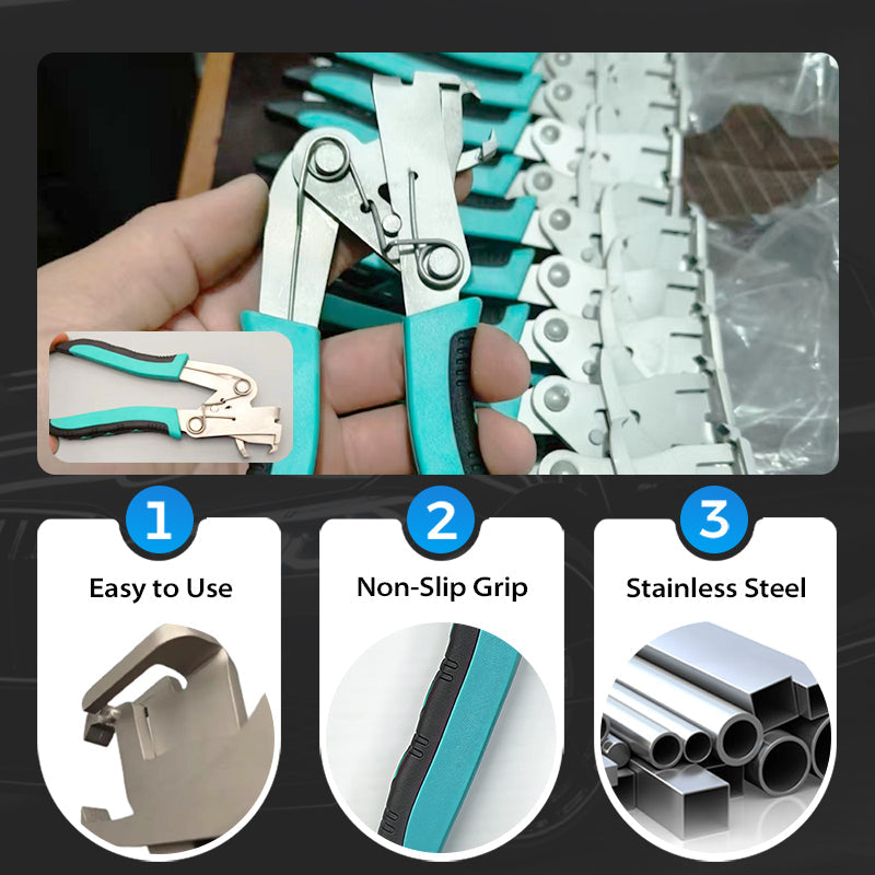 Scratch-Free Removal Clip Pliers for Vehicle Interiors