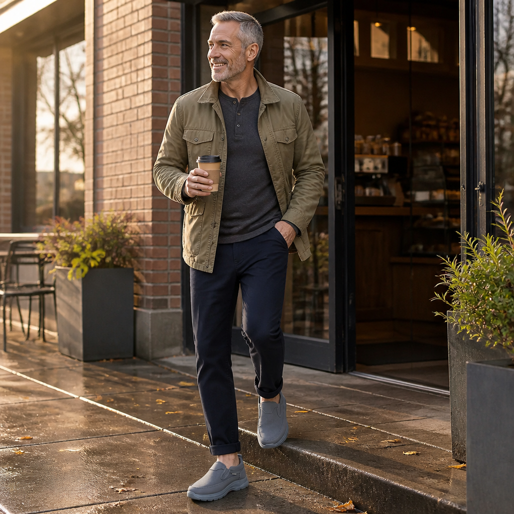 StrideEase™ — Glide Into All-Day Cool Comfort and Pain-Free Ease