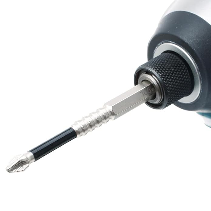 6-Piece Magnetic Screwdriver Bits Set – Various Lengths for Accurate Fit