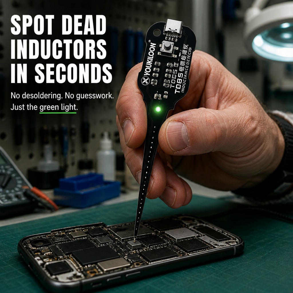 CircuitSense™ — Detect Dead Inductors Instantly Without Touching a Soldering Iron