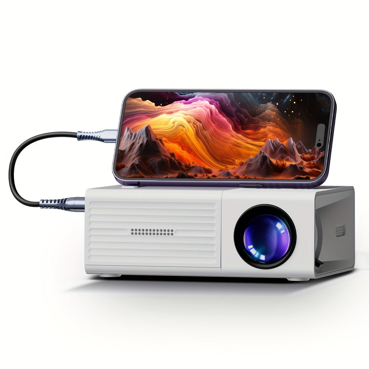 Portable Cinema Pro | 3000 Lumen Brightness | Energy Saver