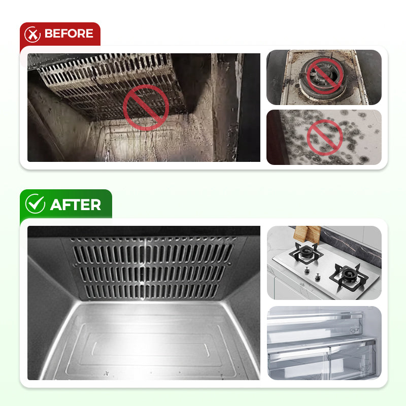 Grease Remover | Leaves No Residue | Quick Spray and Wipe | ShineEase