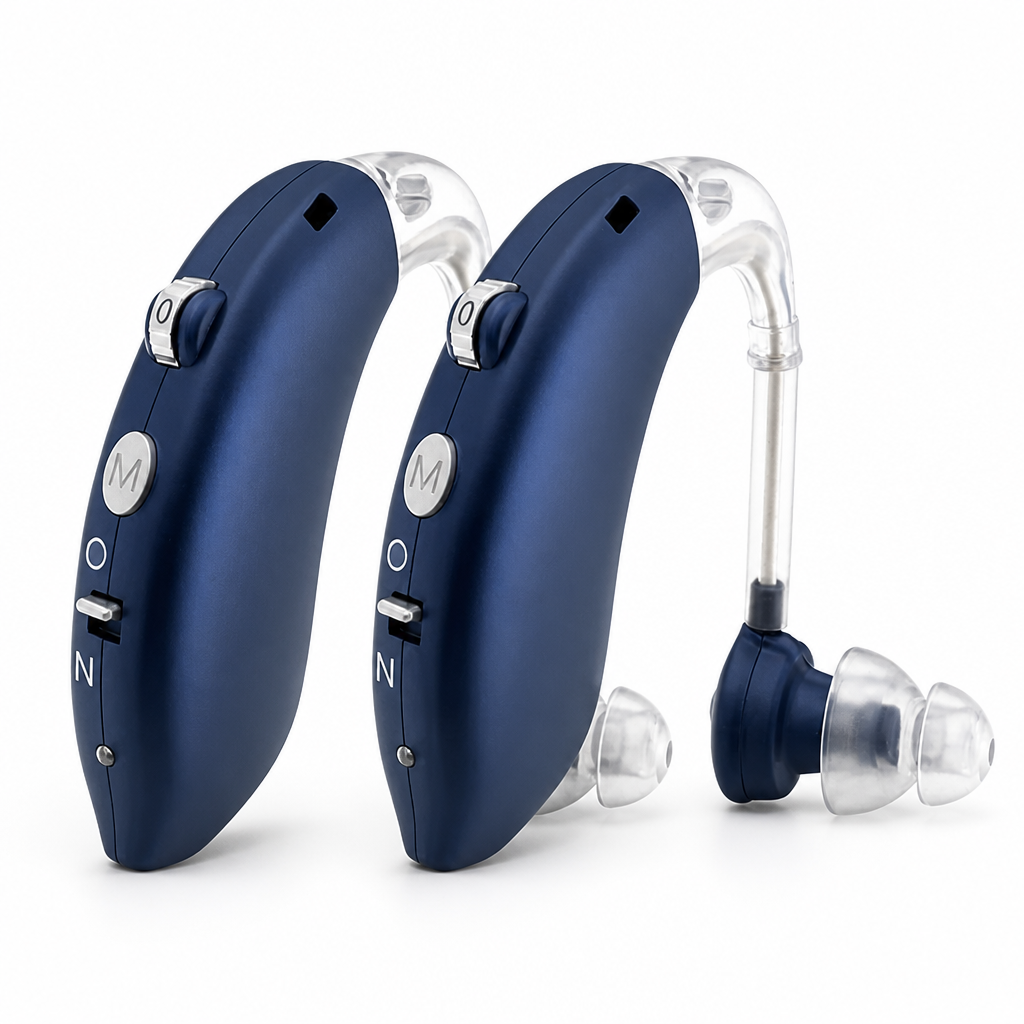 Rechargeable 20-Hour Noise-Reducing Hearing Aid