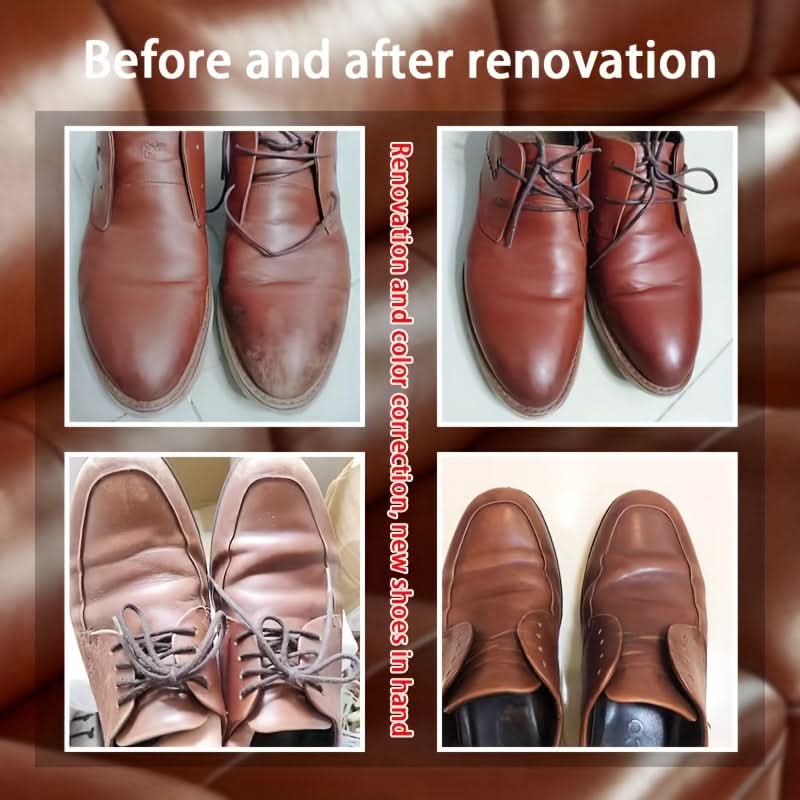 Leather Color Restoration and Care Cream for Surface Repair