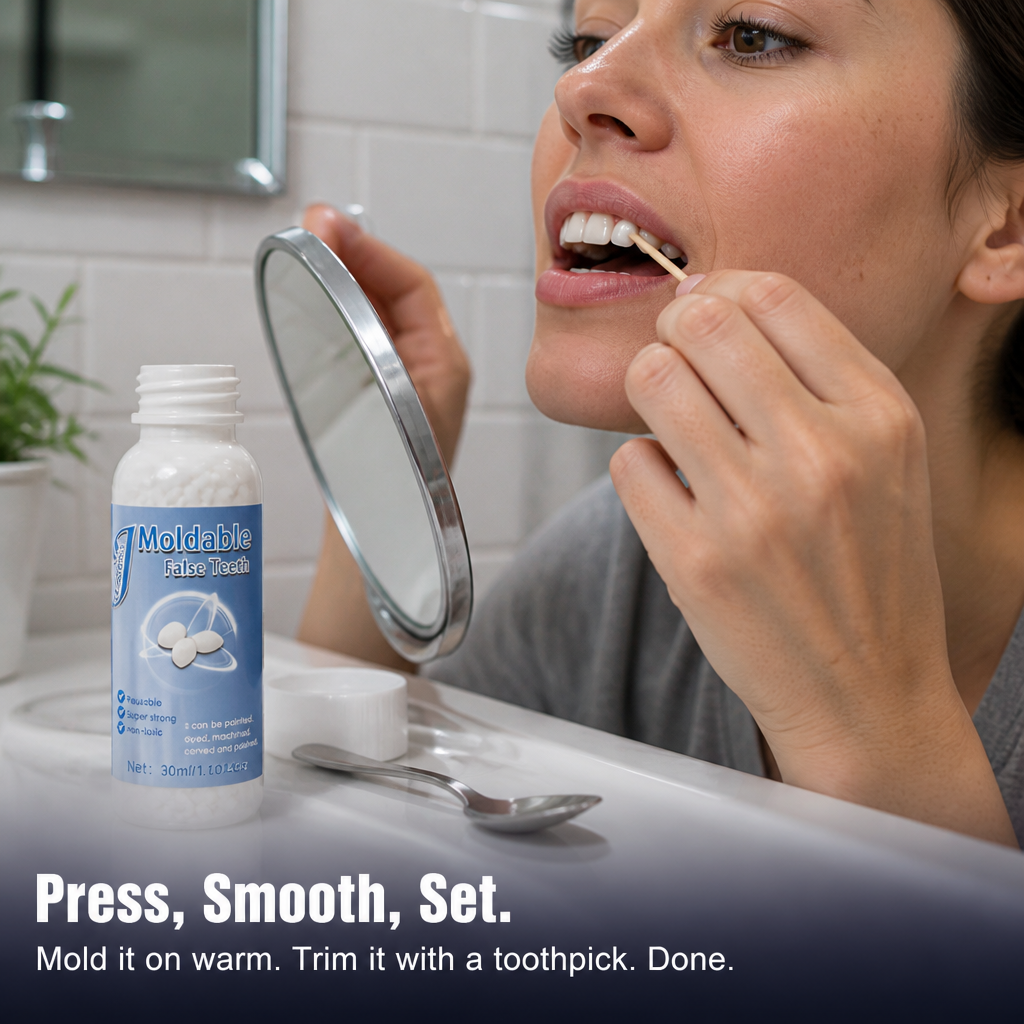 BrightFix™ — Restore a Chipped or Lost Tooth Yourself in Minutes