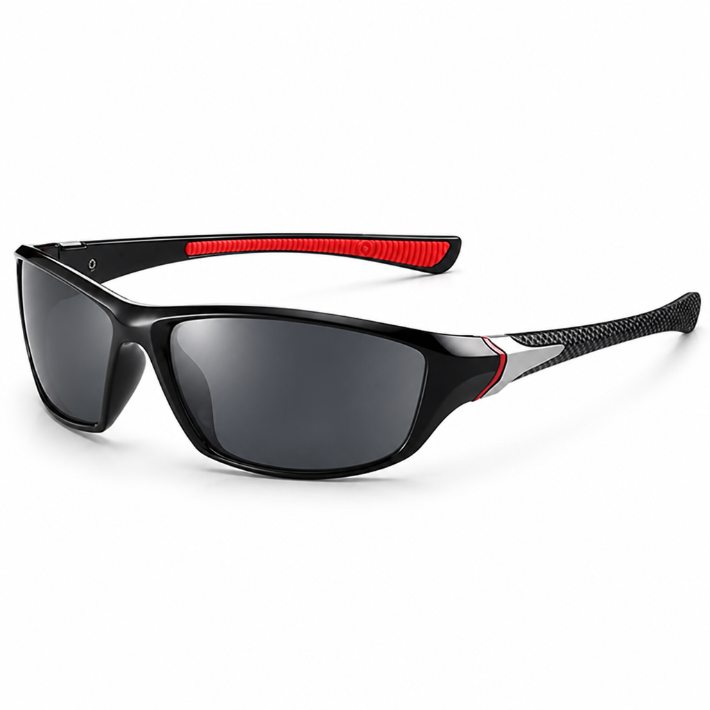 Polarized UV400 Rubber-Grip Wrap Sunglasses