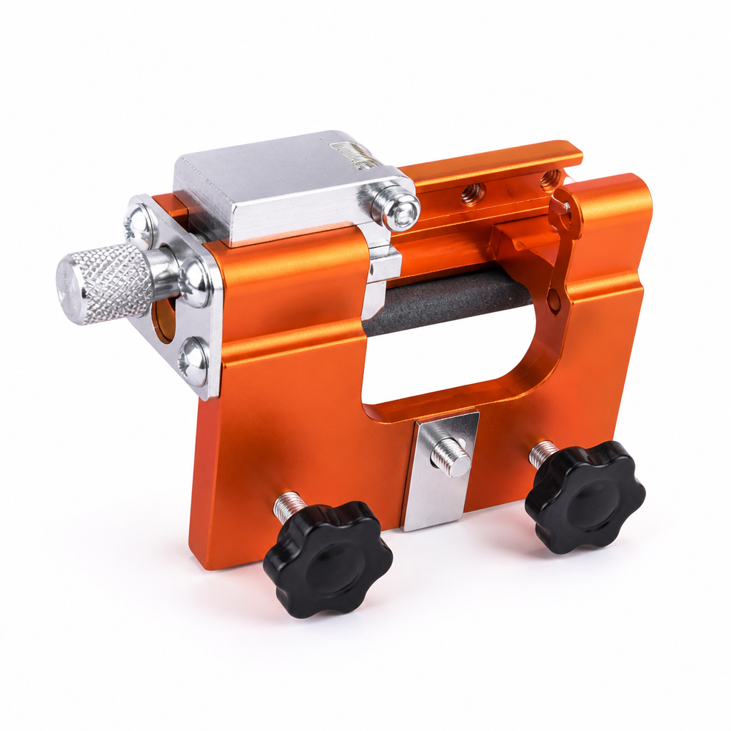 Precise 30° Hand-Crank Chainsaw Sharpener