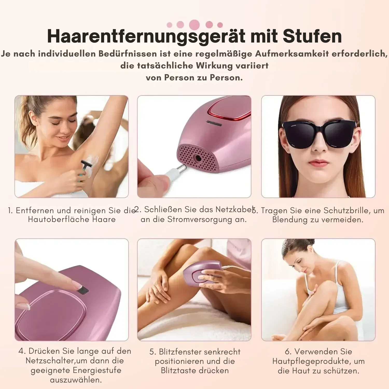 Hair Removal Tool | IPL Device for Home Use | Mild Hair Reduction | SilkPulse