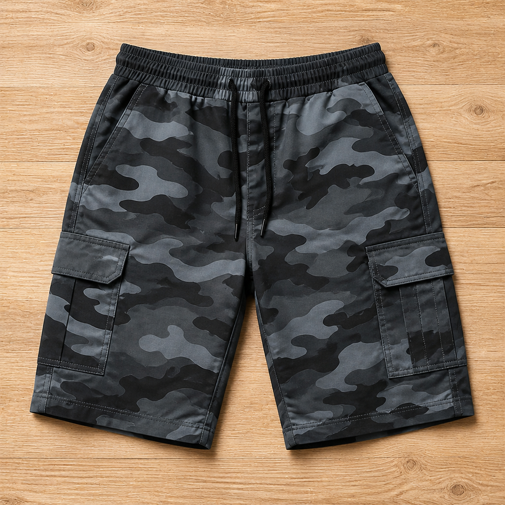 DefiantEdge™ Tactical Cargo Shorts — Conquer Every Move with Rugged Comfort and Smart Storage