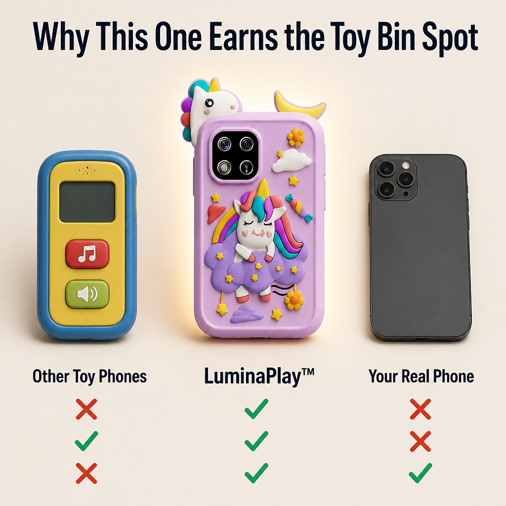 LuminaPlay™ — Give Your Toddler a Phone He'll Call His Very Own