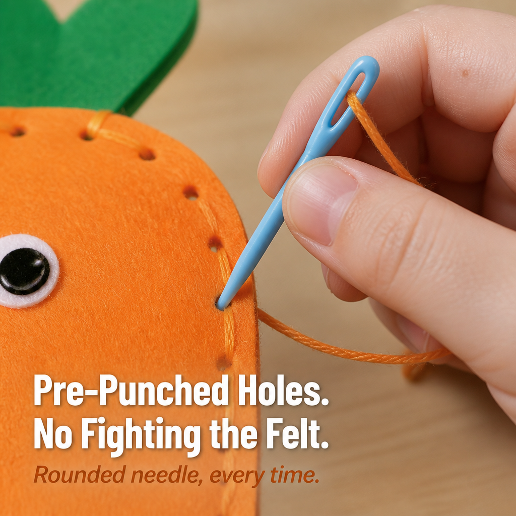 StitchSpark™ — Craft Felt Animals That Grow Focus, Confidence & True Pride