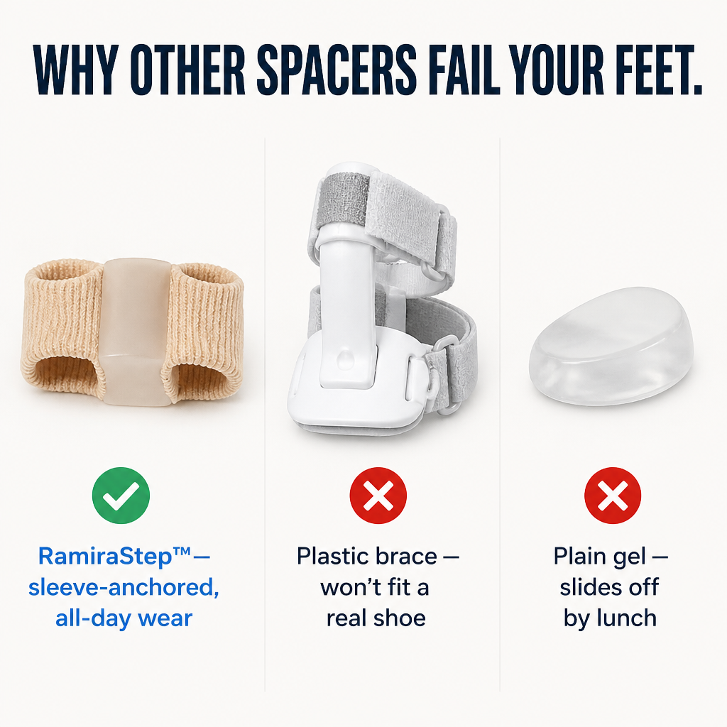 RamiraStep™ — Silent Bunion Relief and Toe Realignment Without Surgery