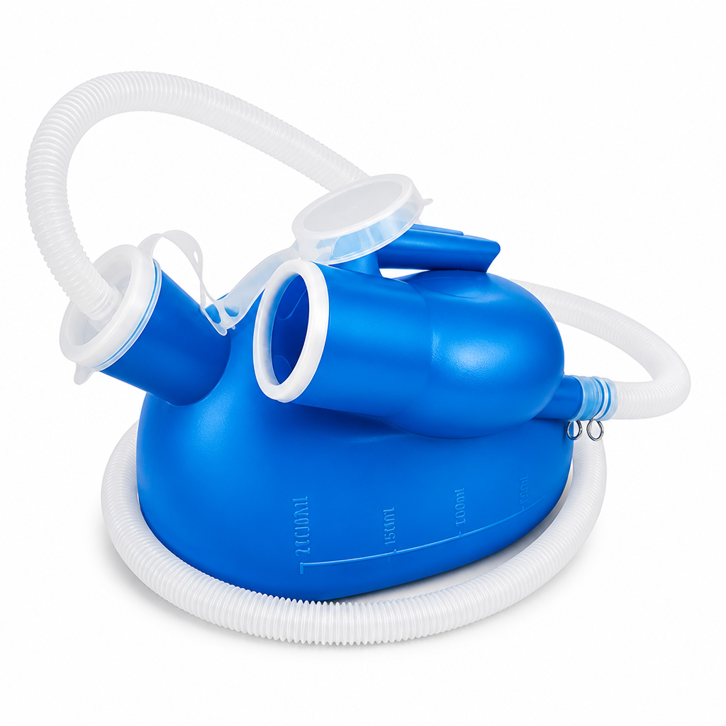 2L Capacity Adjustable Hose Portable Urinal