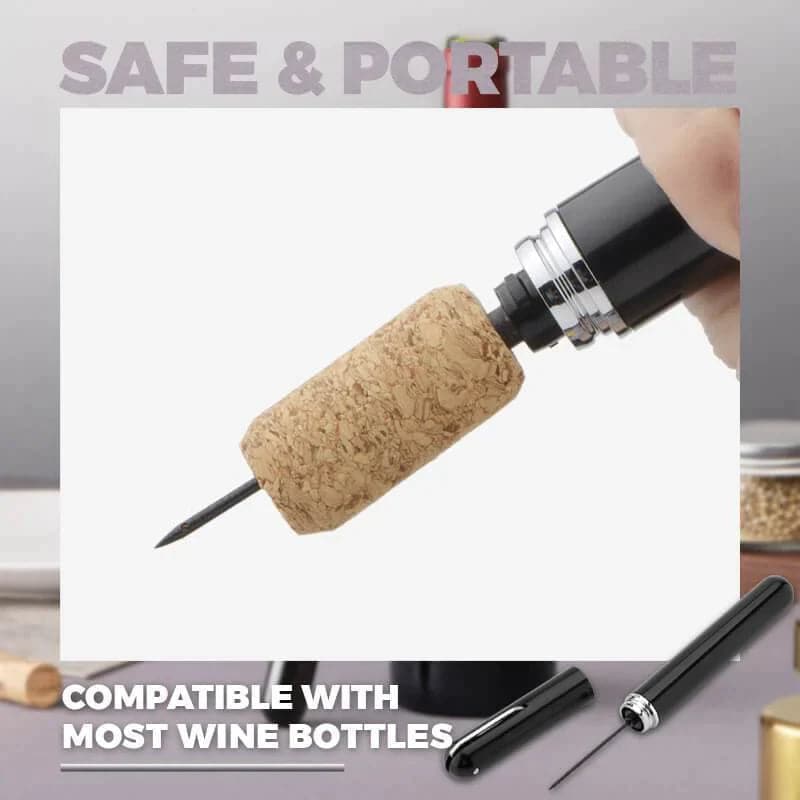 Air Pump Wine Opener – Effortless Cork Removal in Seconds