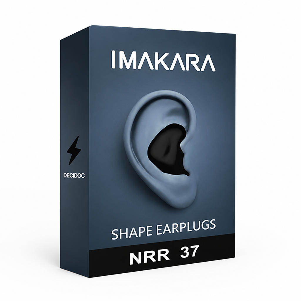 Noise-Cancelling Moldable & Waterproof Earplugs