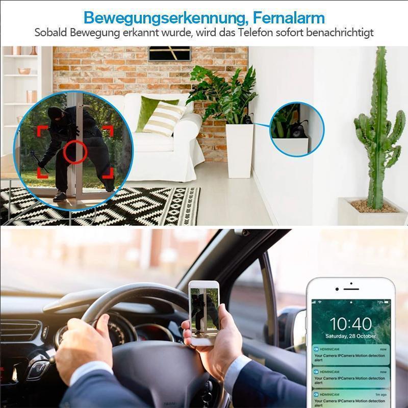 WiFi Mini Camera with Night Vision and Magnetic Mount