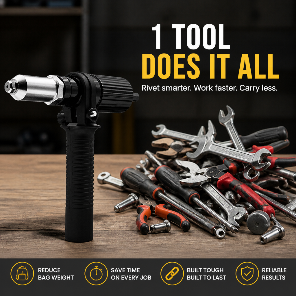 TitanRivet™ — Take Command of Every Rivet with Unshakable Precision and Power