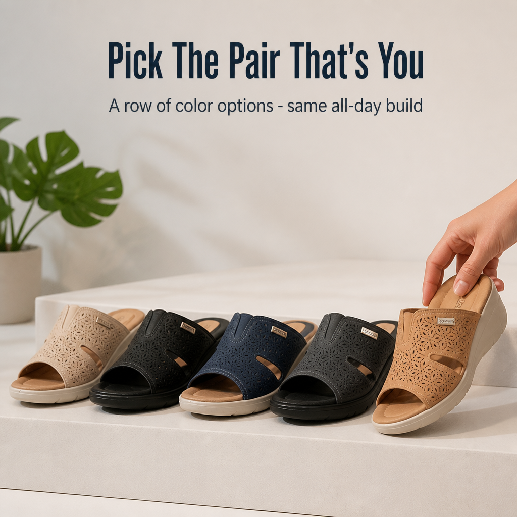 Veloria™ — Wrap Your Feet in All-Day Plush Comfort and Unshakable Support