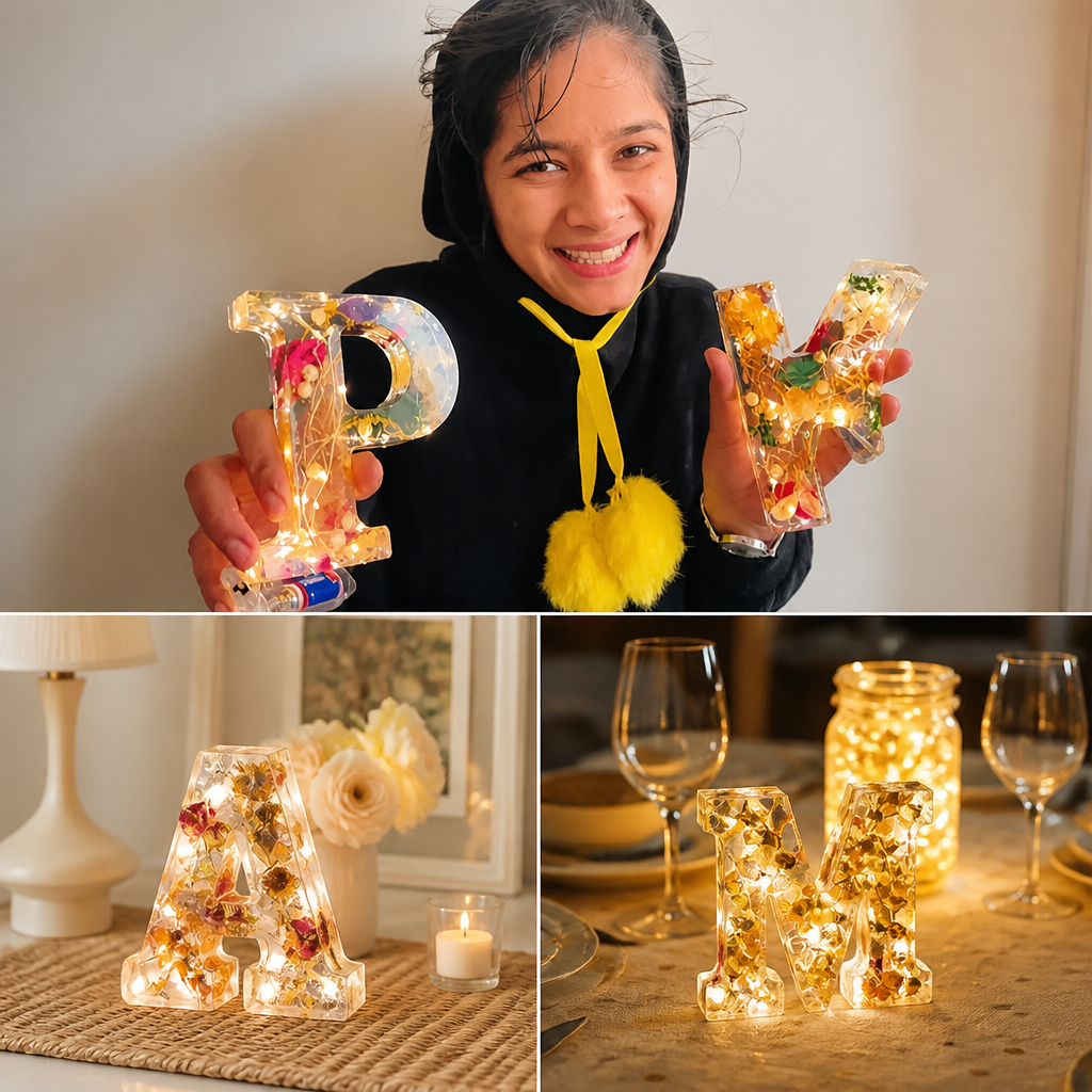 LuminaBloom™ — Transform Your Space with Glowing Memories that Warm Your Soul