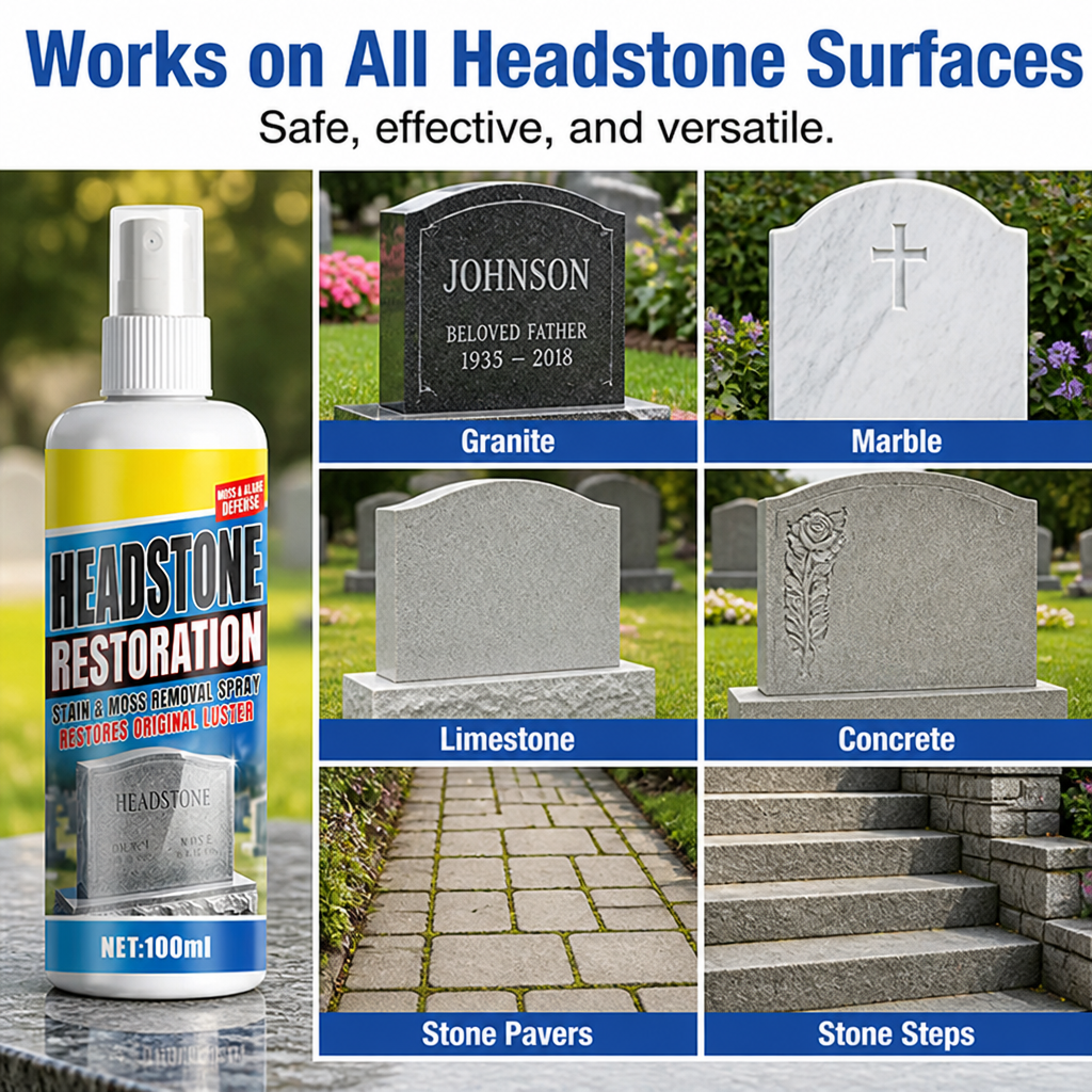 StoneRevive™ — Effortlessly Restore Honored Memories to Their Glorious Best