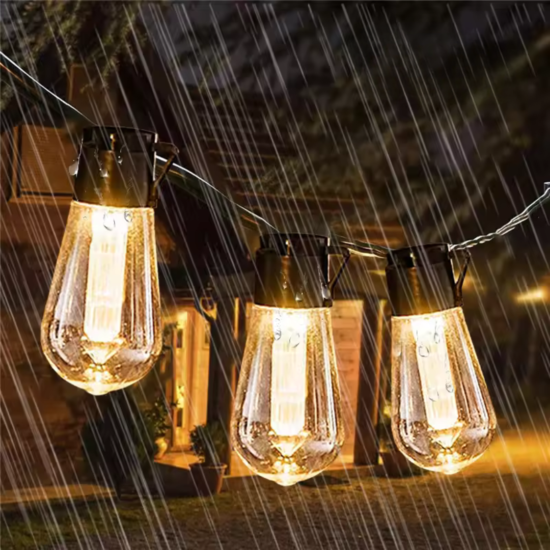 Waterproof Solar LED String Lights for Outdoor Garden and Camping - 5-10m