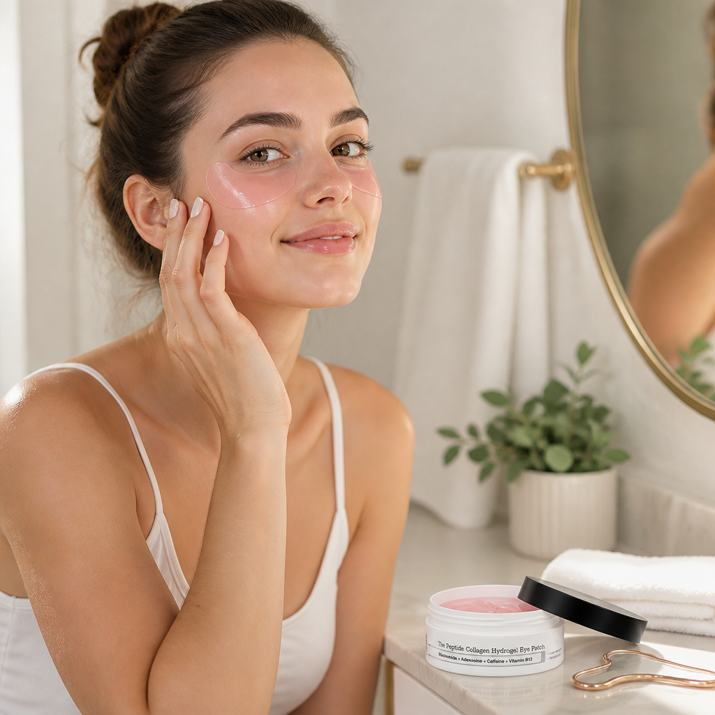 LumaLift™ Peptide Eye Patches — Instantly Brighten and Firm Tired, Puffy Eyes for a Youthful Glow