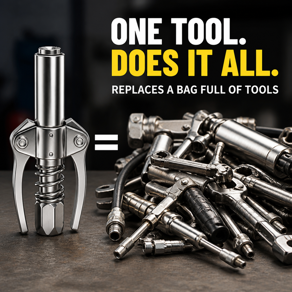 TorqueLock™ Master Coupler — Grip with Ironclad Control and Leak-Free Power Every Time