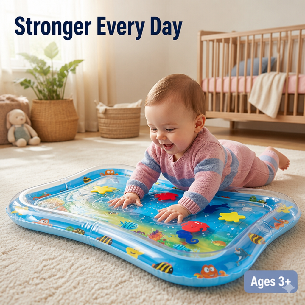 AquaJoy™ — Turn Tummy Time Into Your Baby’s Favorite Muscle-Building Adventure