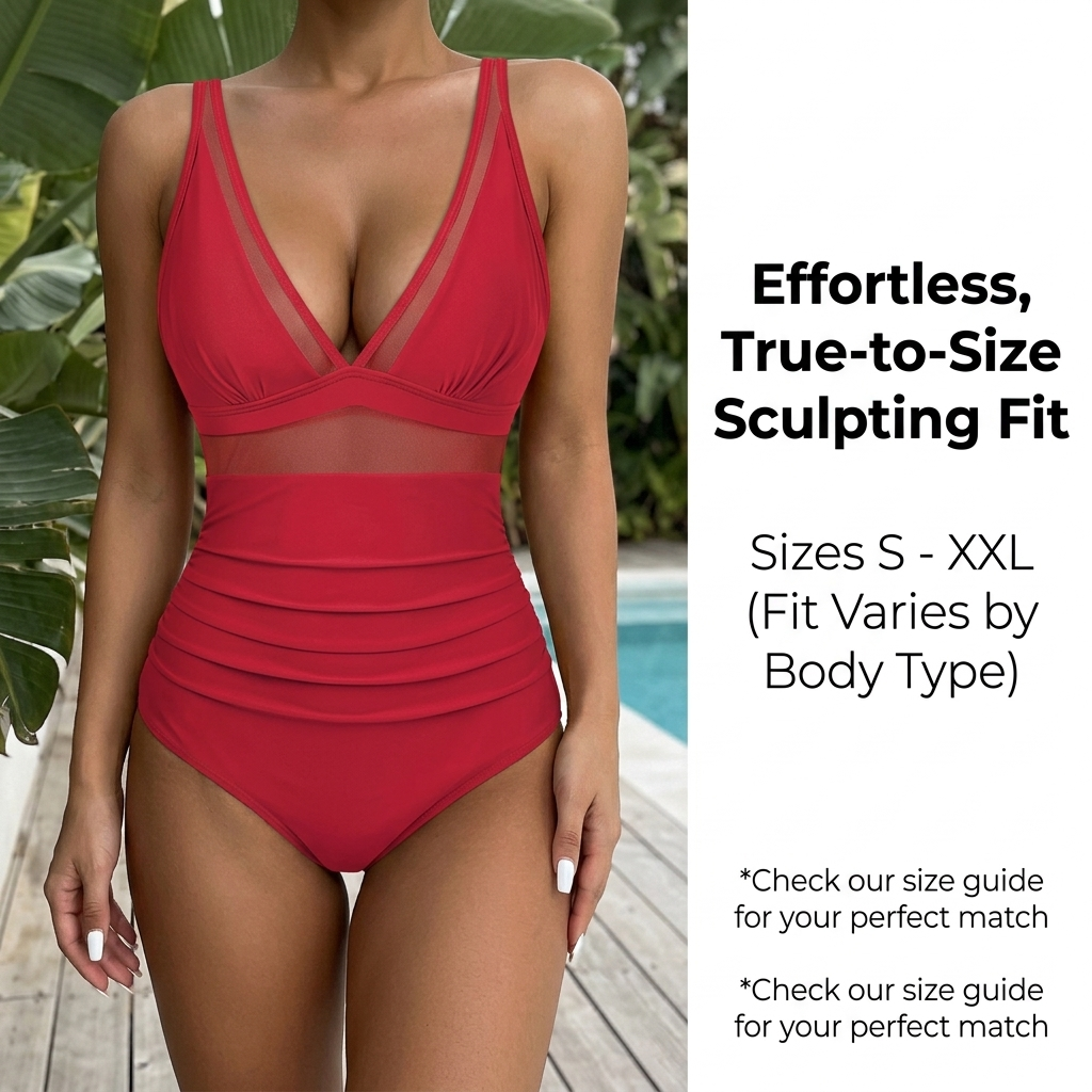 SilhouetteSculpt™ Swimdress — Flaunt a Slimmer Waist and Own Every Summer Moment with Effortless Confidence