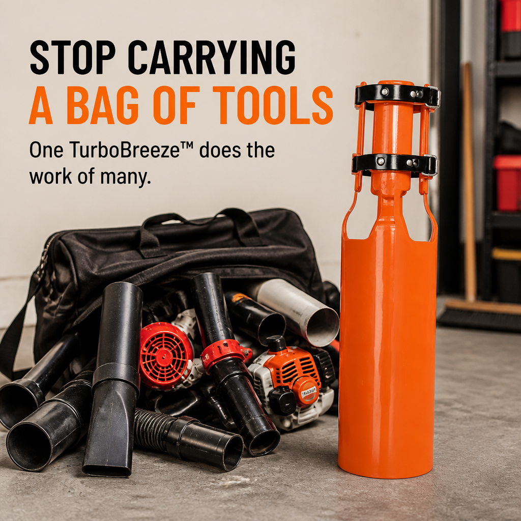 TurboBreeze™ — Turn Your Leaf Blower Into a Powerhouse That Wipes Out Yard Work Instantly