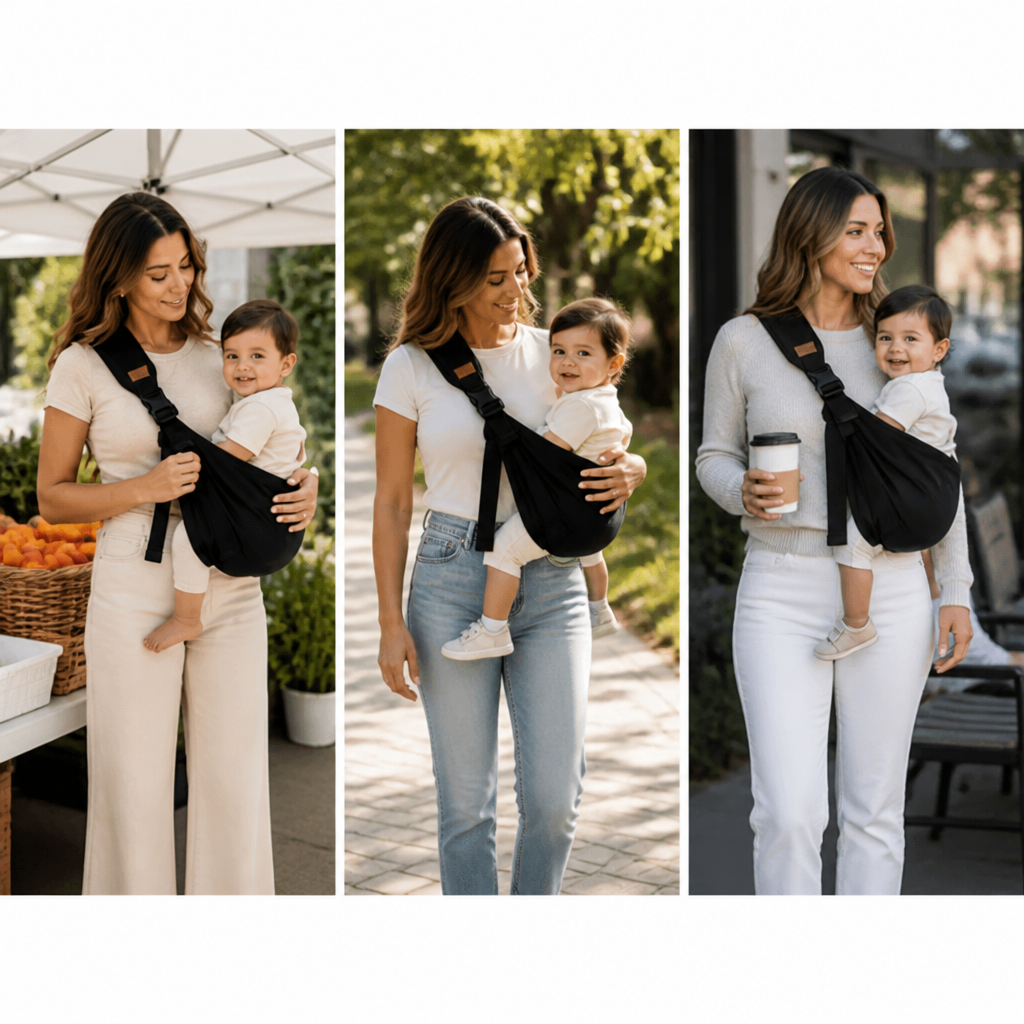 SwayNest™ Sling — Carry Your Toddler All Day Without the Back Pain or Fuss