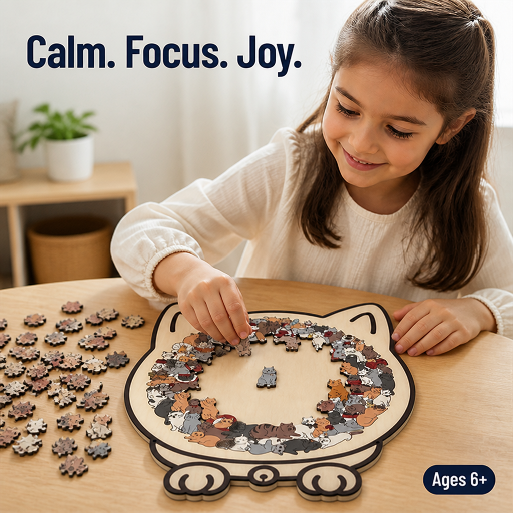 SereniPaws™ — Melt Stress Away with Every Touch of Calm, Cat-Shaped Artistry