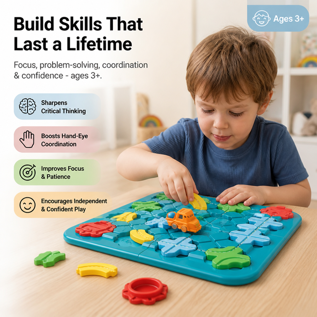 MazeMaster™ — Ignite Your Child’s Focus and Confidence with Every Thrilling Move
