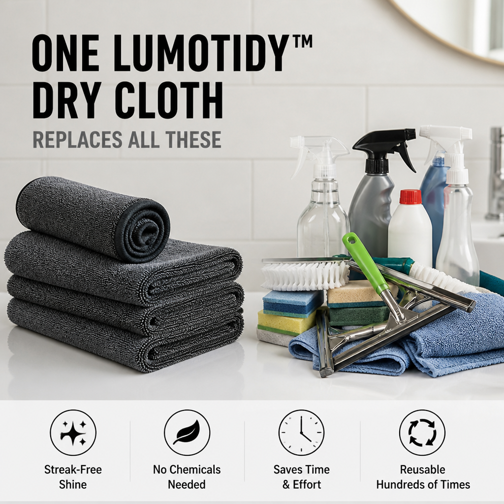 LumoTidy™ — Instantly Ditch Streaks and Reveal a Mirror-Sharp Shine Every Time