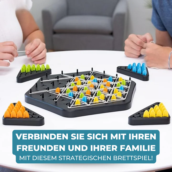 Strategic Triangle Board Game for 2 to 4 Players