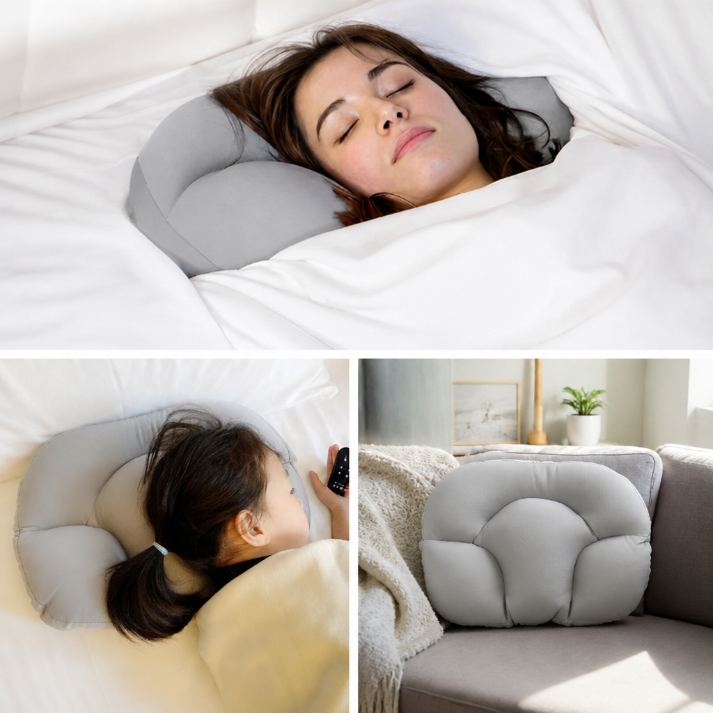 LumoRest™ Pillow — Wake Up Refreshed with Personalized, Pain-Free Support