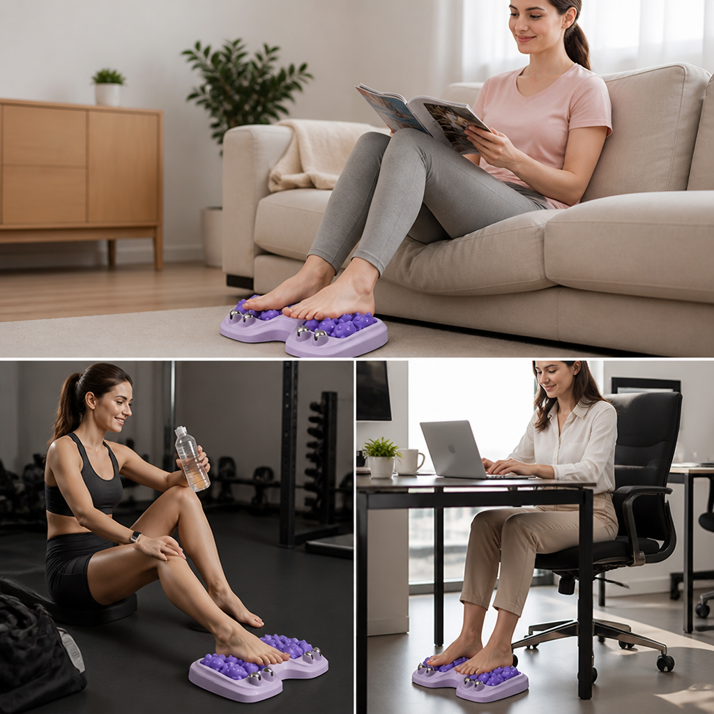 PulseEase™ Dual Roller — Wake Up Tired Feet with Instant Energizing Relief