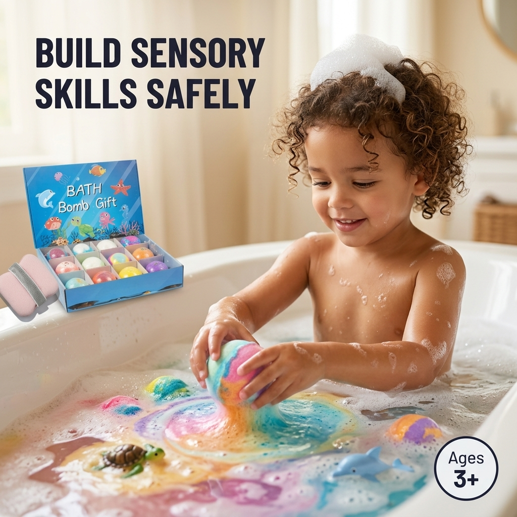 AquaTreasure™ — Ignite Your Child’s Joy with Every Colorful, Skin-Soothing Bath Surprise