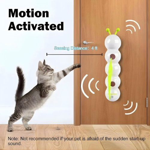 Automated Cat Toy for Wall Installation – Interactive Movement System