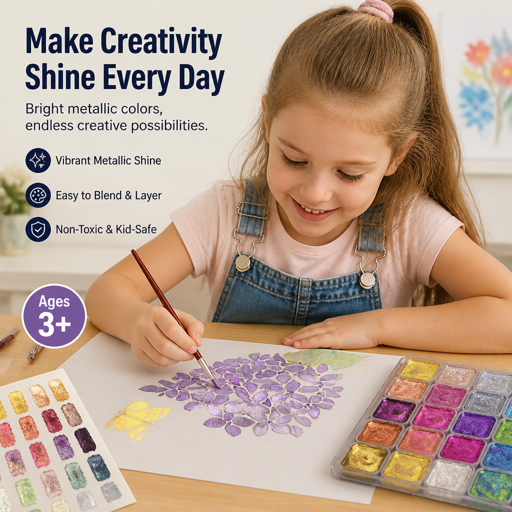 LuminaFlare™ — Paint Mirror-Bright Metallic Art That Actually Shows Up On The Page