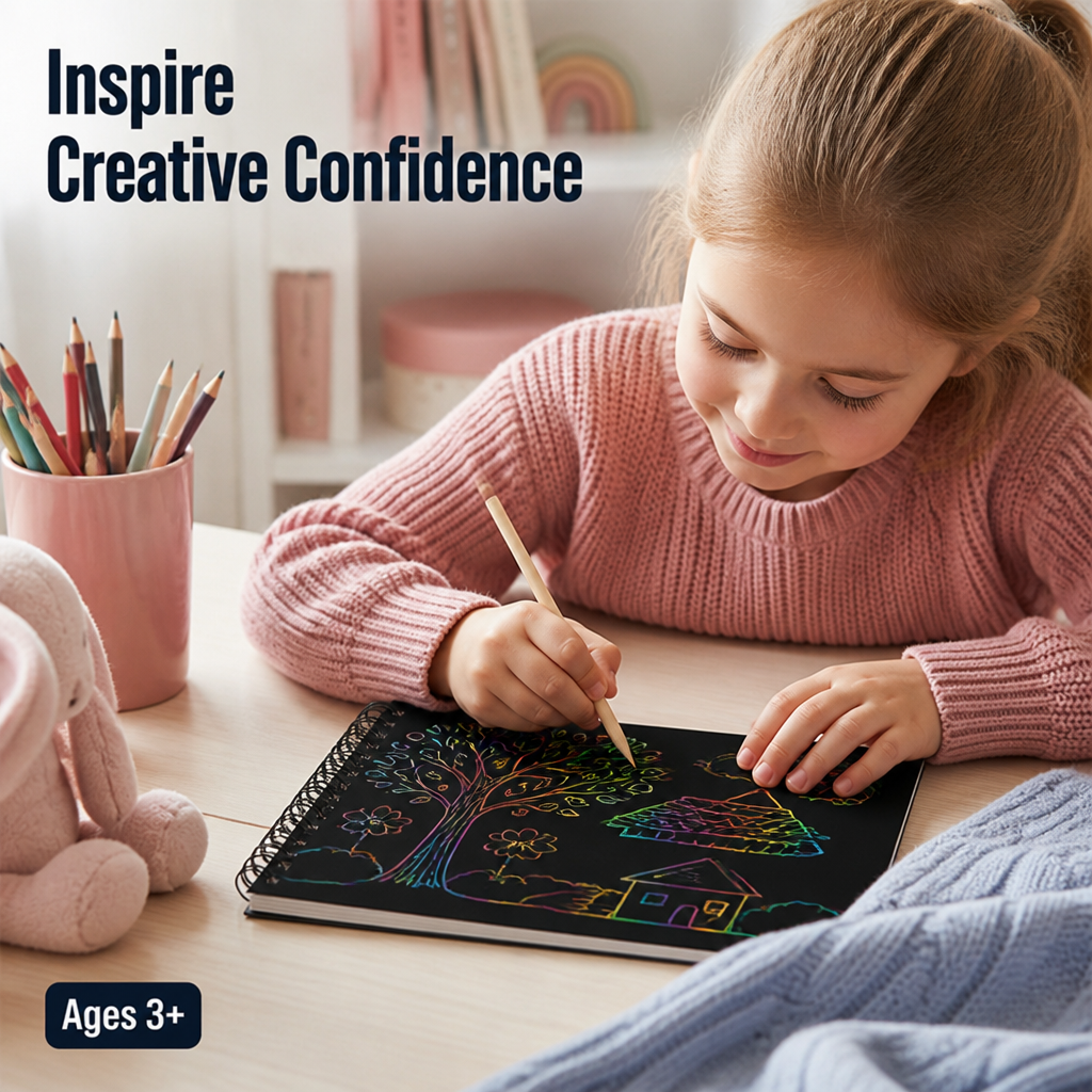 ChromaticBurst™ — Ignite Joy and Focus with Every Colorful Scratch