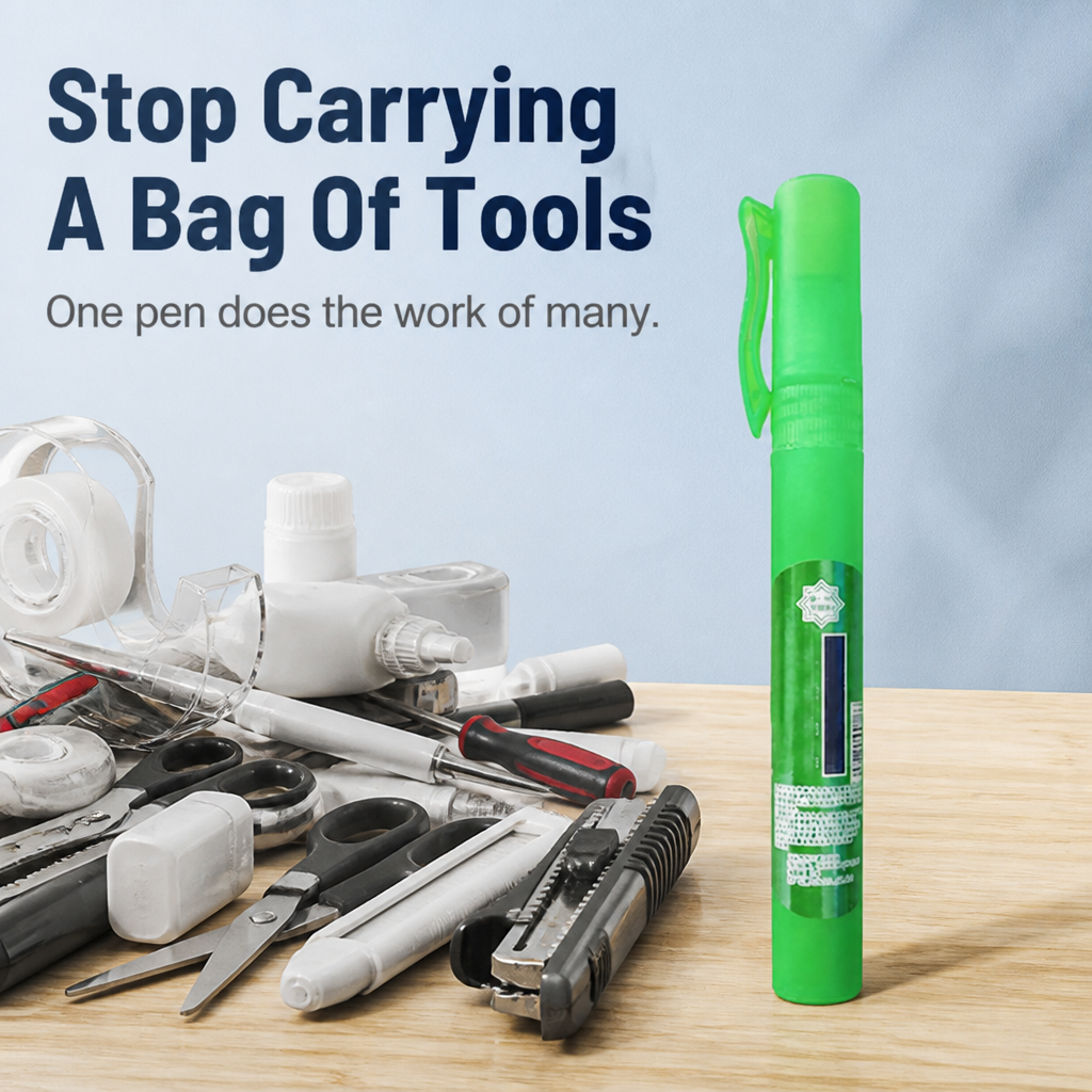 VeilMark™ — Spray Away Your Address on Every Box in Seconds