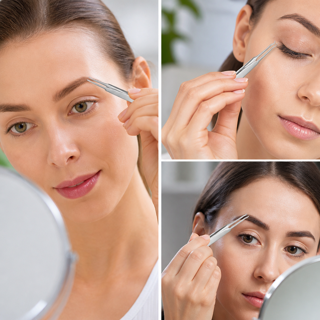 VeraLux™ Precision Tweezers Set — Master Every Detail for Bold, Flawless Beauty